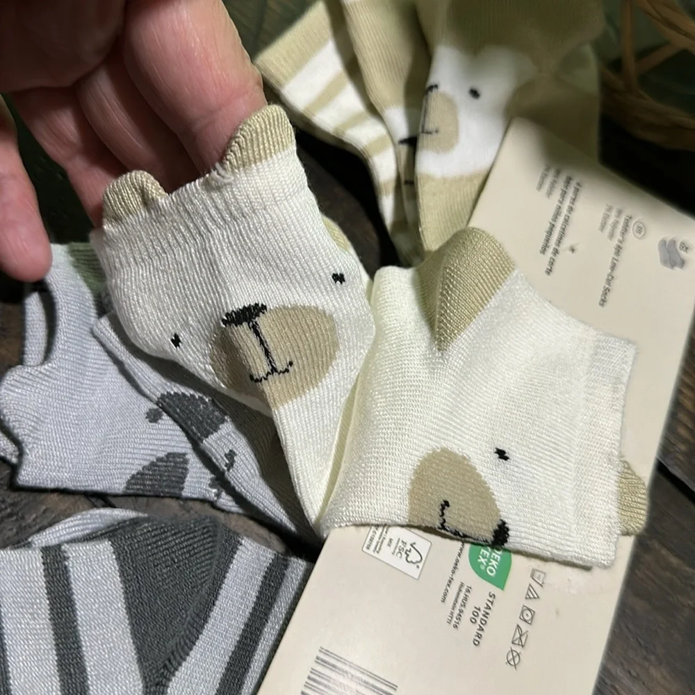Koala and striped socks by Lily & Dan, 2T-3T